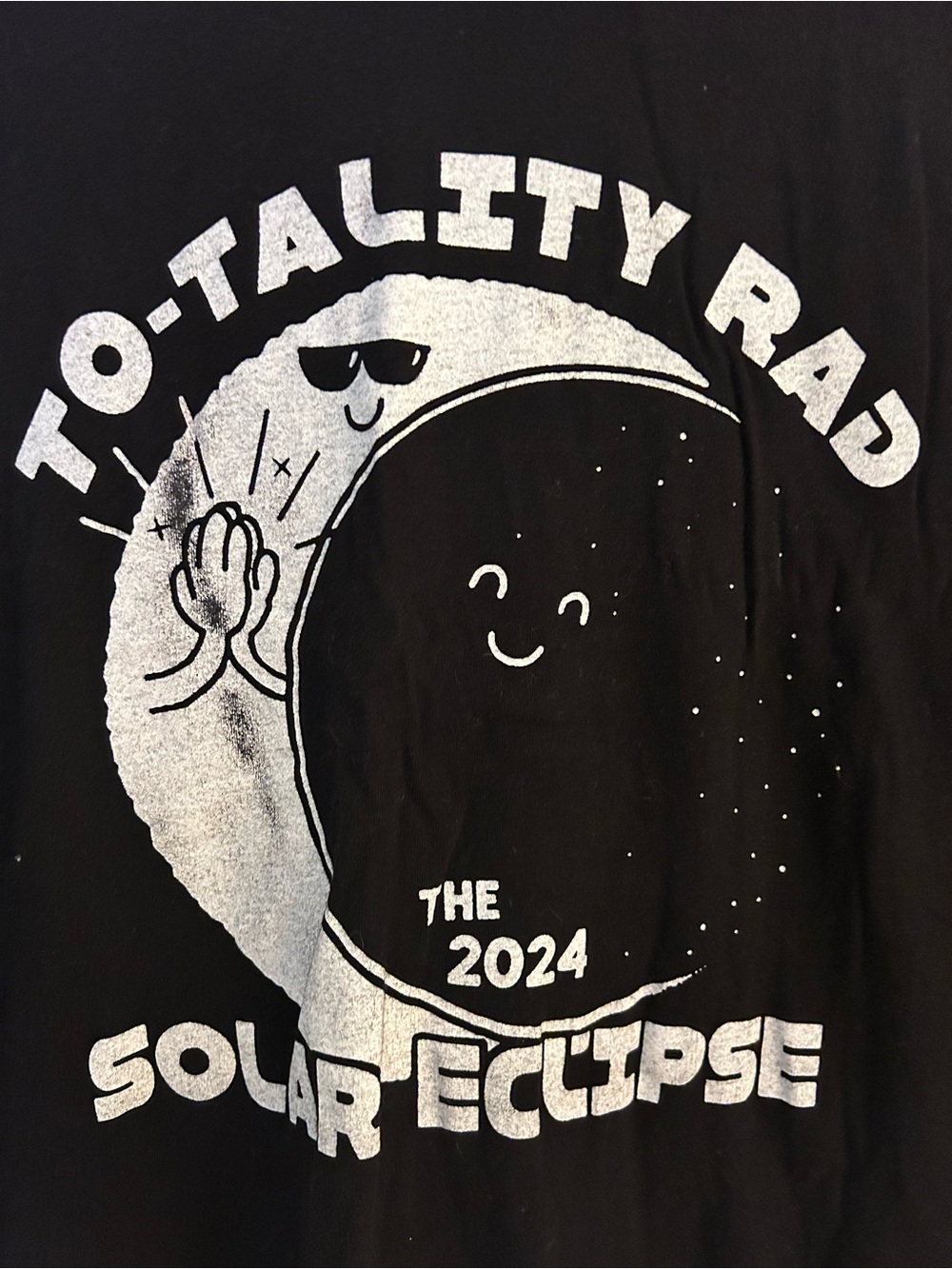 Graphic Tee 'Totally Rad Solar Eclipse 2024'